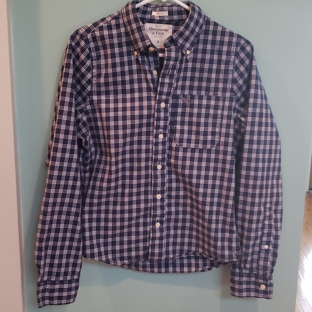 Mens Abercrombie muscle fit button down